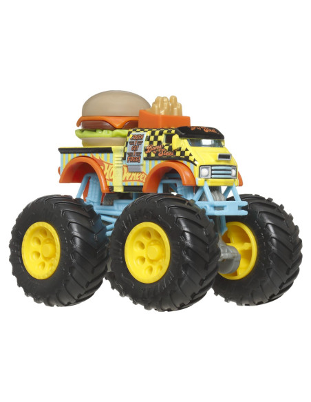 MTFYJ44_JCD81,Hot Wheels Monster Truck Masinuta Buns Of Steel Scara 1:64