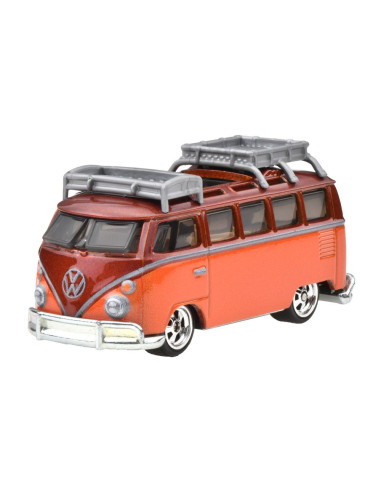MTGJT68_HRT62,Hot Wheels Premium Boulevard Masinuta Metalica Volkswagen Samba Bus Scara 1:64