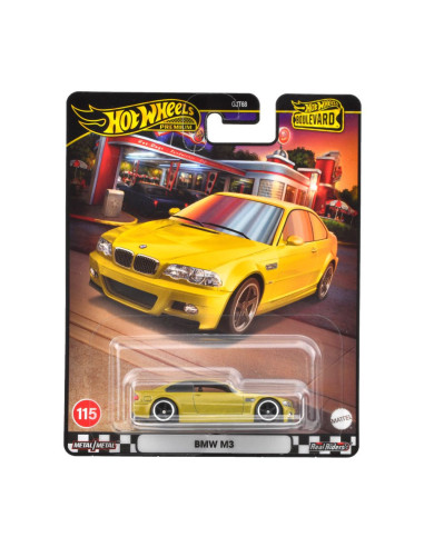 MTGJT68_HRT80,Hot Wheels Premium Boulevard Masinuta Metalica Bmw M3 Scara 1:64