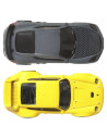 MTHBL96_HRR82,Hot Wheels Premium Set 2 Masinute Metalice Porsche 993 Gt2 Si Porsche 718 Cayman Gt4 Scara 1:64