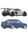 MTHBL96_JDY82,Hot Wheels Premium Set 2 Masinute Metalice Audi S4 Quattro Si Audi R8 Lms Scara 1:64