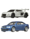 MTHBL96_JDY82,Hot Wheels Premium Set 2 Masinute Metalice Audi S4 Quattro Si Audi R8 Lms Scara 1:64