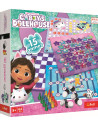 VV-02745,Trefl Gabbys Dollhouse Set 15 Jocuri Clasice