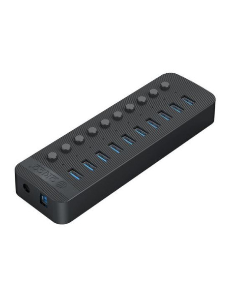 CT2U3-10AB-BK,HUB USB Orico CT2U3-10AB USB 3.0 negru