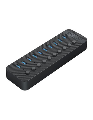 CT2U3-10AB-BK,HUB USB Orico CT2U3-10AB USB 3.0 negru