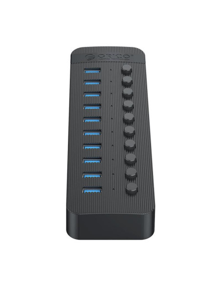 CT2U3-10AB-BK,HUB USB Orico CT2U3-10AB USB 3.0 negru