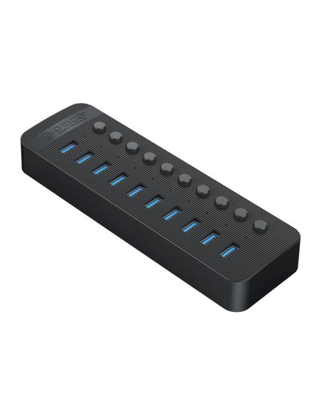 CT2U3-10AB-BK,HUB USB Orico CT2U3-10AB USB 3.0 negru