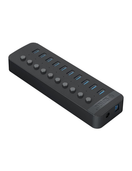 CT2U3-10AB-BK,HUB USB Orico CT2U3-10AB USB 3.0 negru