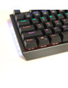 T-TGK319-BL,Tastatura mecanica T-Dagger Pavones neagra iluminare rainbow