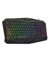 T-TGK106,Tastatura gaming T-Dagger Tanker neagra iluminare rainbow