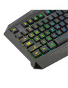 T-TGK106,Tastatura gaming T-Dagger Tanker neagra iluminare rainbow