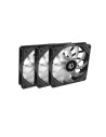 TF-12025-PRO-ARGB-TRIO,Set 3 ventilatoare ID-Cooling TF-12025 Pro 120mm negru iluminare aRGB