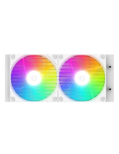SL240-XE-WHITE,Cooler procesor cu lichid cu display ID-Cooling SL240 XE alb iluminare aRGB