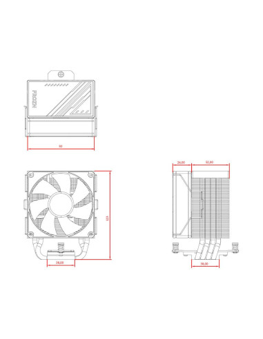 FROZN-A400-ARGB,Cooler procesor ID-Cooling FROZN A400 negru iluminare aRGB FROZN-A400-ARGB,Cooler procesor ID-Cooling FROZN A400 negru iluminare aRGB