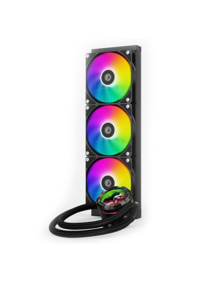 SL360-XE,Cooler procesor cu lichid cu display ID-Cooling SL360 XE negru iluminare aRGB