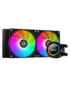 SL240-XE,Cooler procesor cu lichid cu display ID-Cooling SL240 XE negru iluminare aRGB