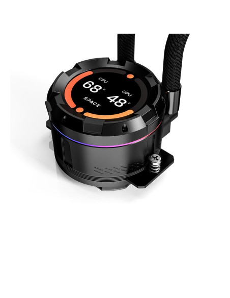 SL240-XE,Cooler procesor cu lichid cu display ID-Cooling SL240 XE negru iluminare aRGB SL240-XE,Cooler procesor cu lichid cu display ID-Cooling SL240 XE negru iluminare aRGB