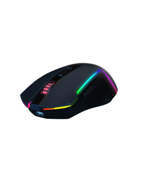 M693,Mouse gaming wireless si bluetooth Redragon Trident negru iluminare RGB