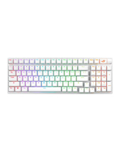 90MP037A-BKUA30,Tastatura gaming mecanica cu sau fara fir ASUS ROG Strix Scope II 96 NX Snow switch Moonlight White 2