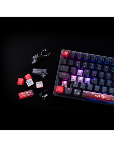 90MP03RA-BAUA00,Taste de schimb pentru tastatura mecanica ASUS ROG Dye-Sub PBT Keycaps
