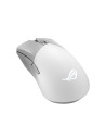 90MP02Y0-BMUA11,Mouse gaming wireless si bluetooth ASUS ROG Gladius III Wireless AimPoint alb Moonlight White