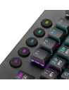 K618RGB-PRO_RD,Tastatura gaming mecanica Bluetooth cu fir si wireless Redragon Horus Pro neagra iluminare RGB switch-uri rosii