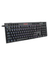 K618RGB-PRO_RD,Tastatura gaming mecanica Bluetooth cu fir si wireless Redragon Horus Pro neagra iluminare RGB switch-uri rosii
