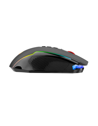 M914-RGB,Mouse gaming Bluetooth cu si fara fir Redragon Nix negru iluminare RGB