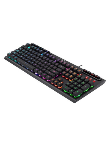 K513-RGB,Tastatura gaming Redragon Aditya neagra iluminare RGB