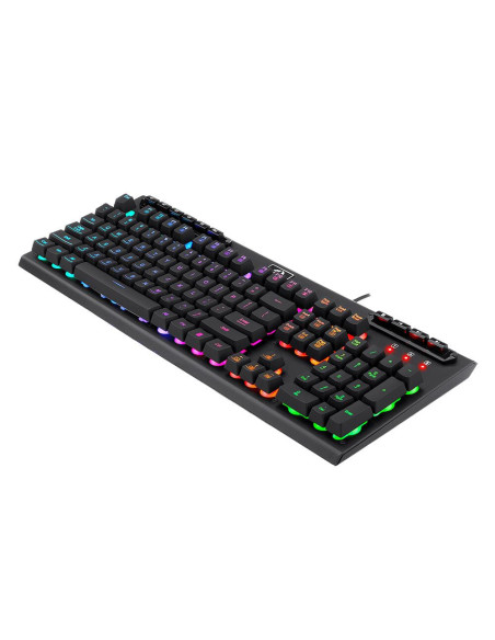 K513-RGB,Tastatura gaming Redragon Aditya neagra iluminare RGB