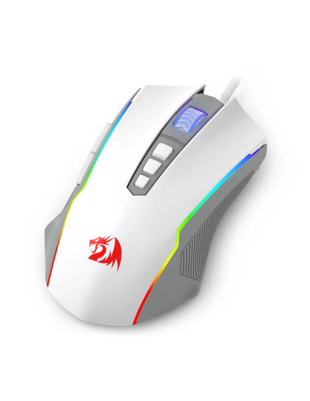 M910H,Mouse Redragon Ranger Basic alb iluminare RGB