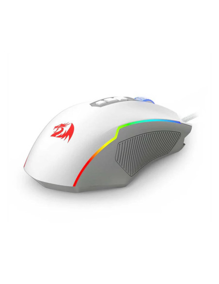 M910H,Mouse Redragon Ranger Basic alb iluminare RGB
