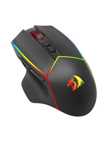 M814RGB-PRO,Mouse gaming Bluetooth cu si fara fir Redragon Axe Pro negru iluminare RGB