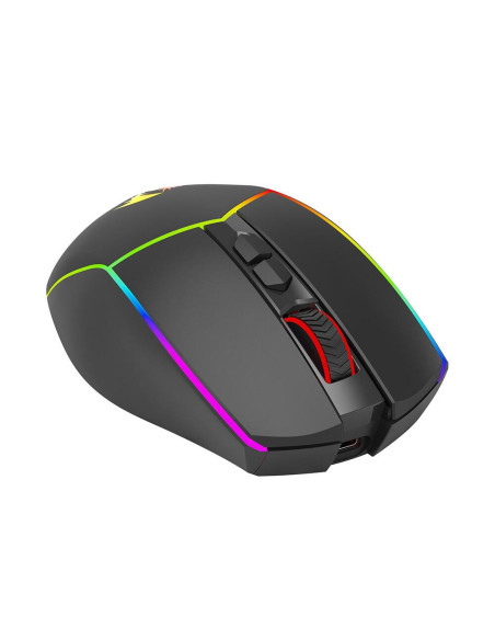 M814RGB-PRO,Mouse gaming Bluetooth cu si fara fir Redragon Axe Pro negru iluminare RGB