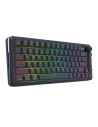 K708-RGB-PRO,Tastatura gaming mecanica Bluetooth cu si fara fir Redragon Flekact Pro neagra iluminare RGB