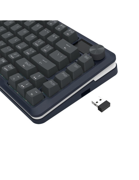 K708-RGB-PRO,Tastatura gaming mecanica Bluetooth cu si fara fir Redragon Flekact Pro neagra iluminare RGB