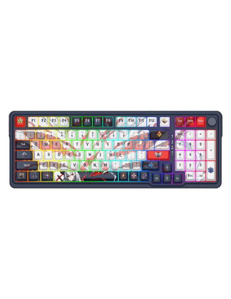 K686AK-RGB-PRO,Tastatura gaming mecanica Bluetooth cu si fara fir Redragon Eisa Pro Honkai Impact iluminare RGB
