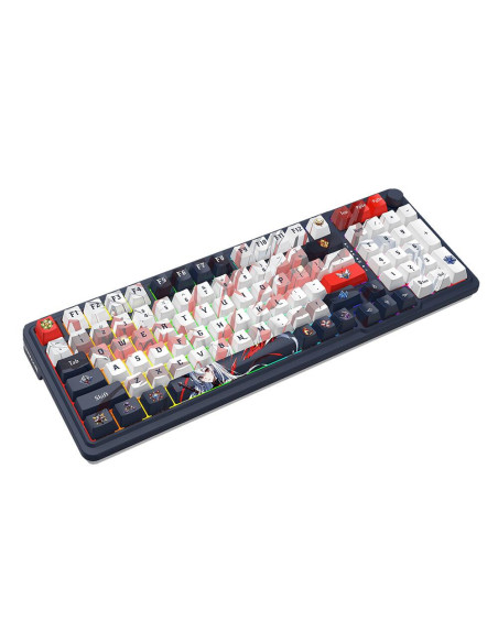 K686AK-RGB-PRO,Tastatura gaming mecanica Bluetooth cu si fara fir Redragon Eisa Pro Honkai Impact iluminare RGB