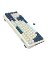 K686WB-RGB-PRO,Tastatura gaming mecanica Bluetooth cu si fara fir Redragon Eisa Pro alba cu albastru iluminare RGB