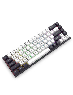 K701WB-RGB-M,Tastatura gaming mecanica Redragon Irelia neagra cu alb iluminare RGB switch-uri magnetice roz 2