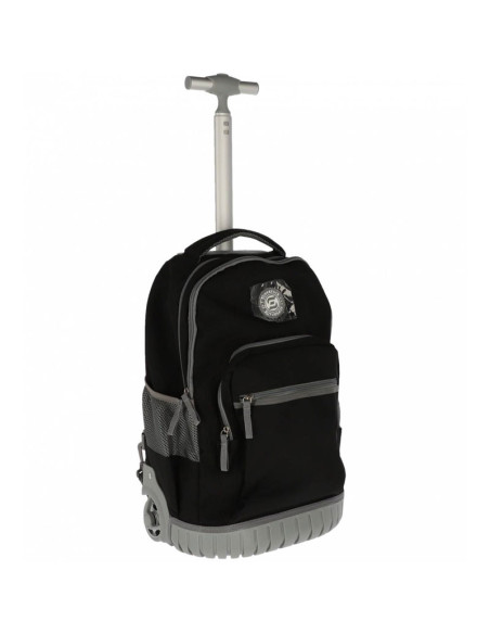 XJTRBLACK,Ghiozdan troller strong negru pigna XJTRBLACK,Ghiozdan troller strong negru pigna