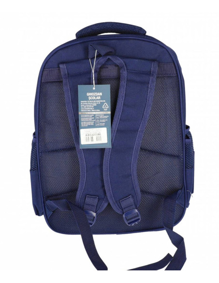 JLRS4232BL,Ghiozdan clasele 1-4 4 compartimente 2 fermoare bleumarin pigna JLRS4232BL,Ghiozdan clasele 1-4 4 compartimente 2 fermoare bleumarin pigna