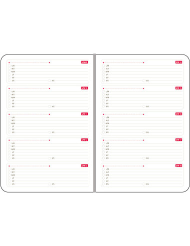 EGOBRUGESKD10,Agenda a5 nedatata piele neagra bruges ego