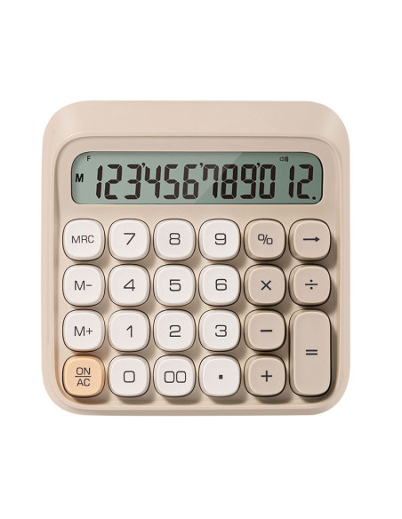 DLEM36G,Calculator 12 dig retro m36 gri deli
