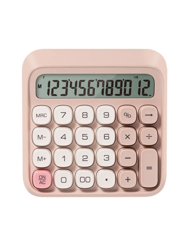 DLEM36P,Calculator 12 dig retro m36 roz deli