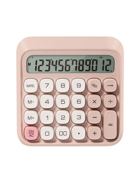 DLEM36P,Calculator 12 dig retro m36 roz deli