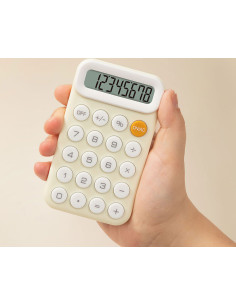 DLEM10P,Calculator buzunar 8dig m10 roz deli 2