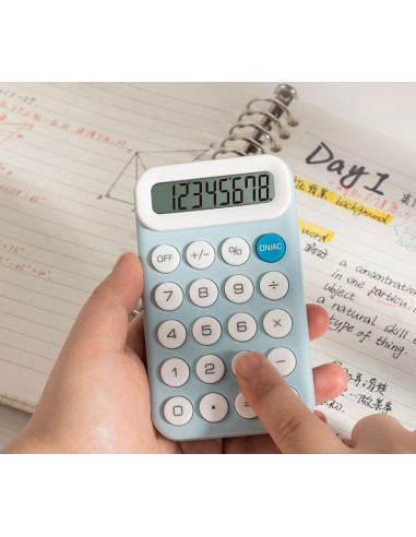 DLEM10P,Calculator buzunar 8dig m10 roz deli