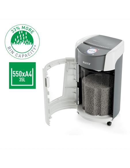 LZ83600000+,Distrugator doc iq optimax office micro-cut 10 coli p5 leitz