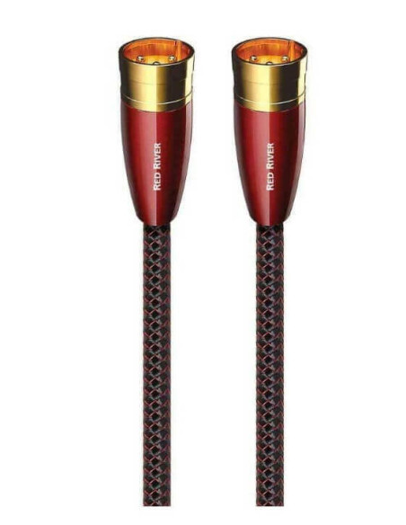 RRIVER01.5X,Cablu audio 2XLR - 2XLR AudioQuest Red River, 1.5m